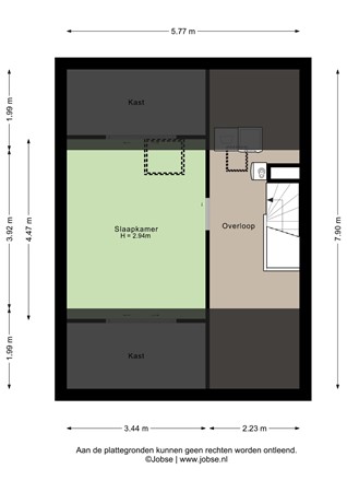 Duivenvoorde 14, 4651 HJ Steenbergen - Tweede verdieping - 2D.jpg