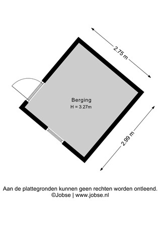 Wilhelminastraat 11, 4651 CA Steenbergen - Berging - 2D.jpg