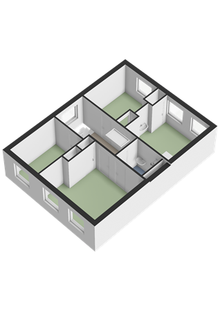 Wilhelminastraat 11, 4651 CA Steenbergen - Eerste verdieping - 3D.png