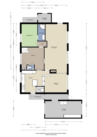 Blozekriekske 6, 4681 BW Nieuw-Vossemeer - Begane grond - 2D.jpg