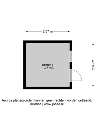 Botter 15, 4617 GC Bergen op Zoom - Berging - 2D.jpg