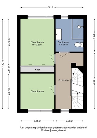 Waterlinie 66, 4652 GB Steenbergen - Eerste verdieping - 2D.jpg