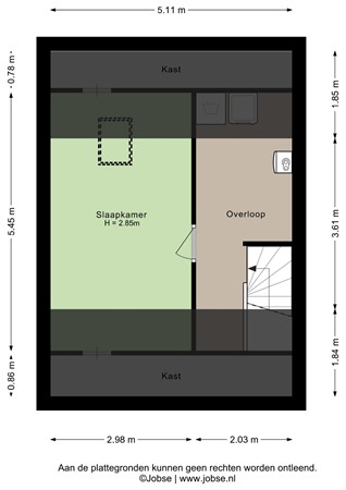 Waterlinie 66, 4652 GB Steenbergen - Tweede verdieping - 2D.jpg