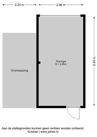 Nassau Bolwerk 9, 4651 TR Steenbergen - Garage - 2D.jpg