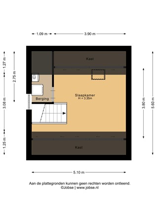 Plein 40-45 4, 4652 AR Steenbergen - Tweede verdieping - 2D.jpg