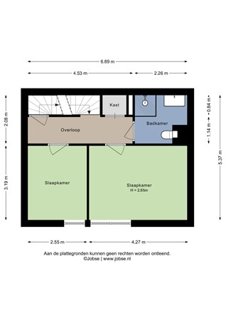 Waterlinie 140, 4652 GB Steenbergen - Eerste verdieping - 2D.jpg