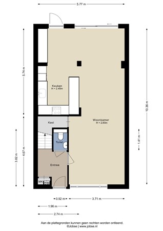 Vlierstraat 10, 4651 KJ Steenbergen - Begane grond - 2D.jpg