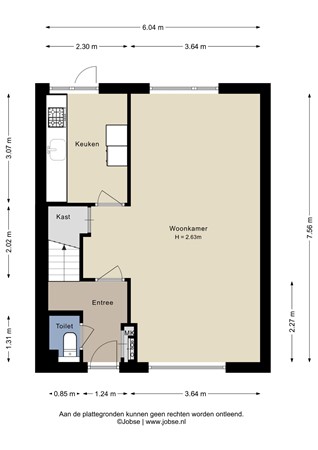 Marehoekstraat 56, 4698 BP Oud-Vossemeer - Begane grond - 2D.jpg