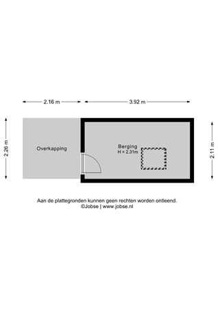 Marehoekstraat 56, 4698 BP Oud-Vossemeer - Berging - 2D.jpg