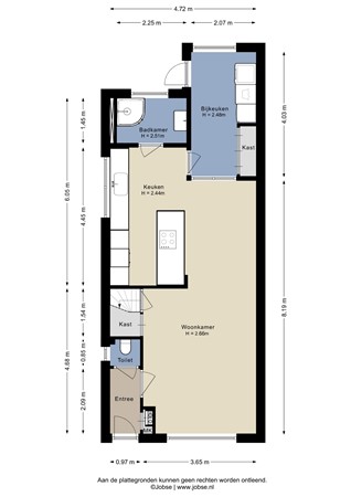 Molenweg 3, 4651 CG Steenbergen - Begane grond - 2D.jpg