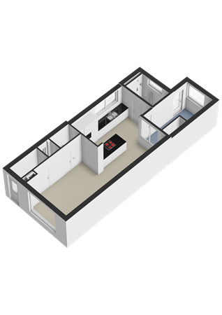 Molenweg 3, 4651 CG Steenbergen - Begane grond - 3D.png