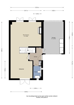 West-Havendijk 40, 4651 VZ Steenbergen - Begane grond - 2D.jpg