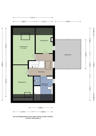 West-Havendijk 40, 4651 VZ Steenbergen - Eerste verdieping - 2D.jpg