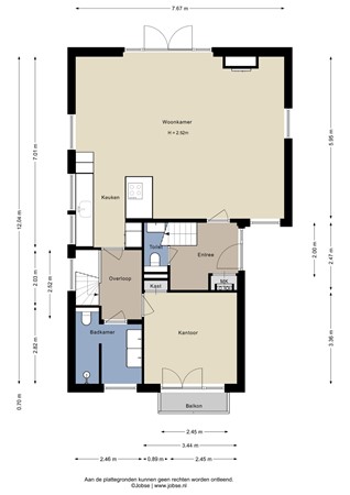Kapelaan Kockstraat 77, 4651 XD Steenbergen - Begane grond - 2D.jpg