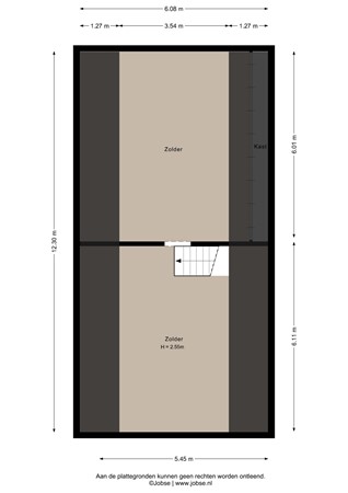 Kapelaan Kockstraat 77, 4651 XD Steenbergen - Zolder - 2D.jpg