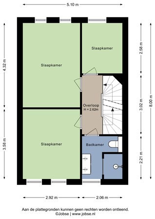 Bastion 19, 4652 GC Steenbergen - Eerste verdieping - 2D.jpg