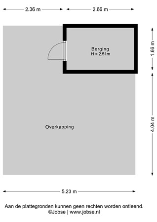 Bastion 19, 4652 GC Steenbergen - Berging - 2D.jpg