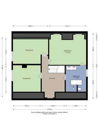 Nieuwe Zandstraat 3, 4661 AP Halsteren - Eerste verdieping - 2D.jpg