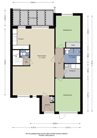Fortplein 10, 4651 GM Steenbergen - Begane grond - 2D.jpg