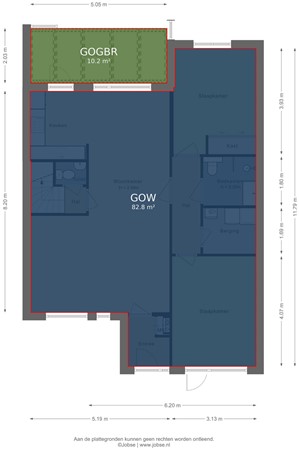 Fortplein 10, 4651 GM Steenbergen - Begane grond - markings.jpg