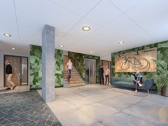 Blok A (zijde Erasmuslaan)