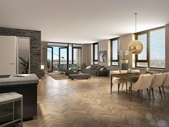 Blok B (Toren , zijde Erasmuslaan / Pater Luijtenpad)