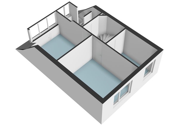 Beethovenlaan 59, 3335 BD Zwijndrecht - Beethovenlaan 59 - Zwijndrecht - 1e_verdieping - 3D  _4.jpg