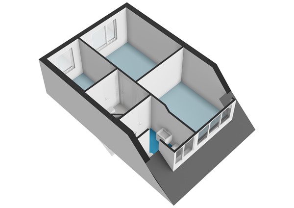 Beethovenlaan 59, 3335 BD Zwijndrecht - Beethovenlaan 59 - Zwijndrecht - 1e_verdieping - 3D  _3.jpg