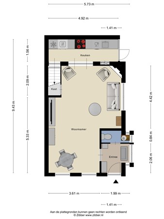 Rotterdamseweg 141, 3332 AG Zwijndrecht - 183071278_1633407_rotte_begane_grond_first_design_20260307_f44e23.jpg