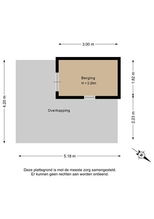 Sweelinckplantsoen 118, 3335 AP Zwijndrecht - Berging - 2D.jpg