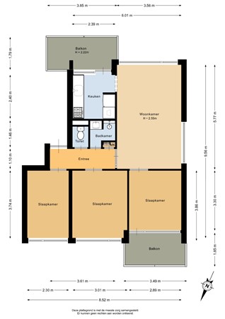 Frits Vogelstraat 28, 3333 BC Zwijndrecht - Appartement - 2D.jpg