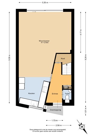Ballade 105, 3335 EM Zwijndrecht - Begane grond - 2D.jpg
