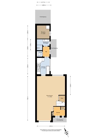 Lodewijk van Nassaustraat 17, 3331 BK Zwijndrecht - Begane grond - 2D.jpg