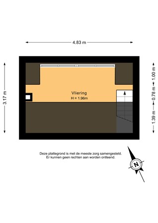 Lodewijk van Nassaustraat 17, 3331 BK Zwijndrecht - Vliering - 2D.jpg