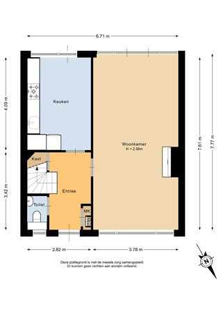 Prinses Irenestraat 25, 3331 GR Zwijndrecht - Begane grond - 2D.jpg