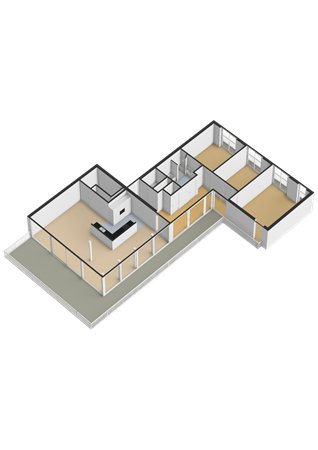 Saturnusstraat 381, 3331 SM Zwijndrecht - Appartement - 3D.png