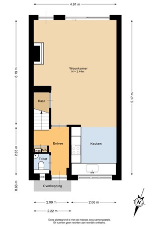 Van Limburg Stirumplantsoen 24, 3332 JS Zwijndrecht - Begane grond - 2D.jpg