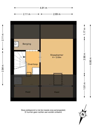 Van Limburg Stirumplantsoen 24, 3332 JS Zwijndrecht - Tweede verdieping - 2D.jpg