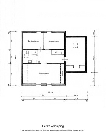 Thoorderstraat 3, 6096 DB Grathem - Plattegrond 1e VD.jpg