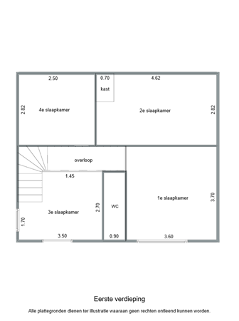 Bernhardstraat 12, 6081 EP Haelen - Plattegrond 1e VD.png