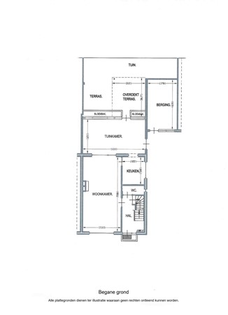 Berkenlaan 16, 6086 CP Neer - Plattegrond BG.jpg