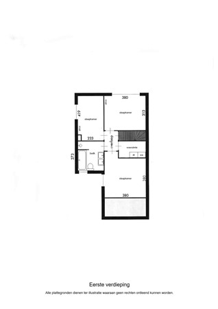 Brouwerslaan 26, 6093 GG Heythuysen - Plattegrond 1e VD.jpg
