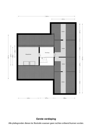 Prinses Christinastraat 18, 6101 HG Echt - Plattegrond 1e VD.jpg