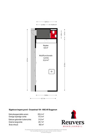Dorpsstraat 104, 6082 AR Buggenum - Bijgebouw begane grond - Dorpsstraat 104 - 6082 AR Buggenum.jpeg