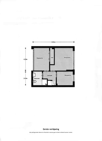 Jean Romestraat 3, 6093 BC Heythuysen - Plattegrond 1e VD.jpg