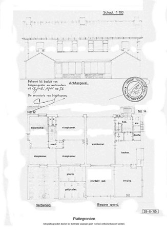 Graaf van Hornelaan 12, 6093 BN Heythuysen - Plattegrond BG en 1e VD.jpg