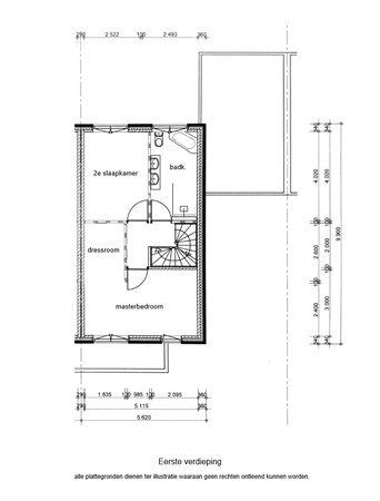 Schrijnwerkerstraat 17, 6088 CD Roggel - Plattegrond 1e vd.jpg