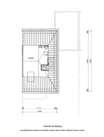 Schrijnwerkerstraat 17, 6088 CD Roggel - Plattegrond 2e vd.jpg