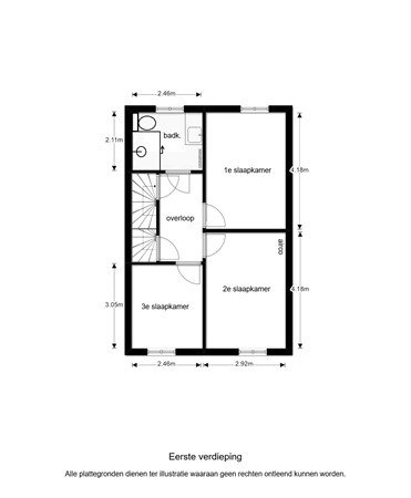 Bevelandselaan 28, 6093 GW Heythuysen - Plattegrond 1e VD.jpeg
