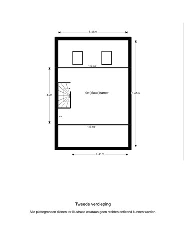 Bevelandselaan 28, 6093 GW Heythuysen - Plattegrond 2e VD.jpeg